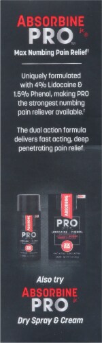 Absorbine jr.® Pro™ Pain Relief Roll On Lidocaine + Phenol Perspective: left