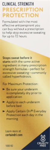 Certain Dri® Clinical Strength Roll On Anti-Perspirant Perspective: left