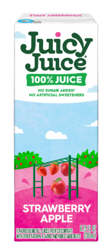 Juicy Juice®  Immune System Support Strawberry Apple 100% Juice Perspective: left