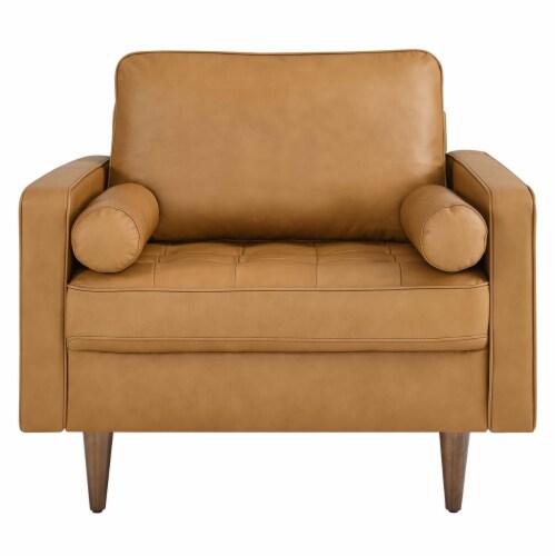 Valour Leather Armchair Perspective: left