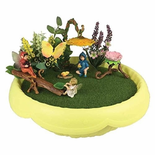 Flower Fairies Mixed Case Planter Kits For Garden, Bulk (Pack of 4) Perspective: left