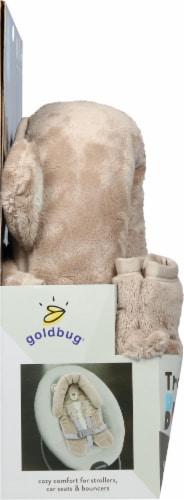 Goldbug Bear Head Support & Strap Cover Set Perspective: left