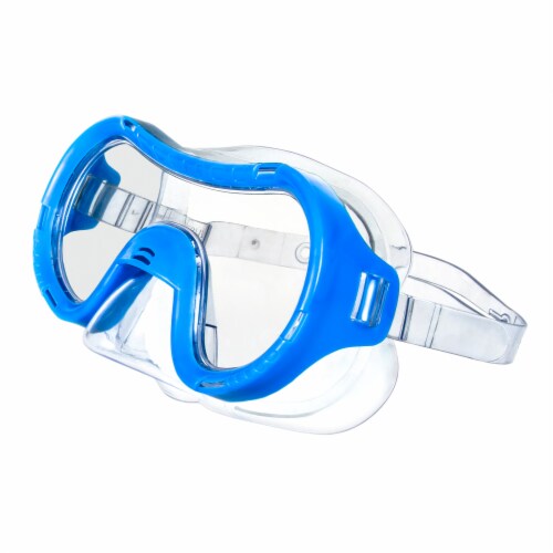 Aqua Leisure Child Jamaica Swim Mask - Blue Perspective: left