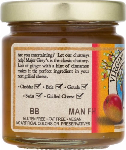 Virgnia Chutney Company Mango Chutney Perspective: left