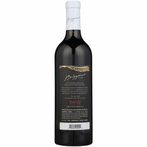 Bodyguard Red Blend California Wine Perspective: left