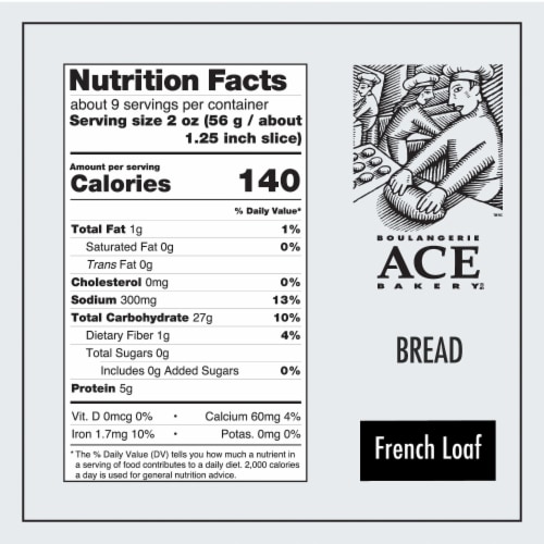 ACE Bakery® French Loaf Perspective: left