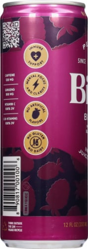 Bing® Black™ Blackberry Energizing Juice Beverage Perspective: left