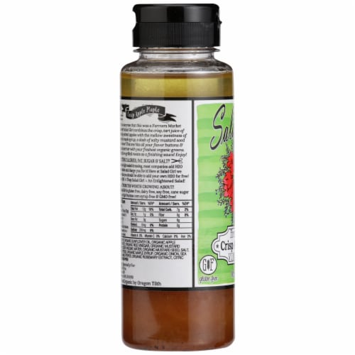 Salad Girl Organic Pomegranate Pear Salad Dressing Perspective: left