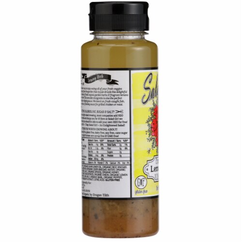 Salad Girl® Lemony Herb Organic Salad Dressing Perspective: left