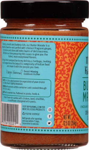 Maya Kaimal® Butter Masala Mild Indian Simmer Sauce Perspective: left