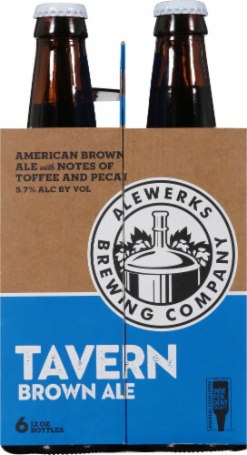 Alewerks Brewing Company Brown Ale Perspective: left