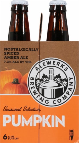 Alewerks White Seasonal Selection Perspective: left