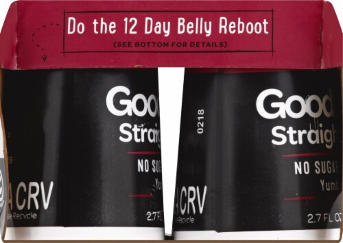 GoodBelly Probiotic StraightShot Yumberry Flavor Oat Drink Perspective: left