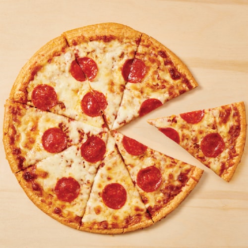 Against the Grain® Gluten Free Original Crust Frozen Pepperoni Pizza Perspective: left