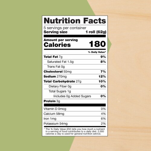Against the Grain® Garlic & Rosemary Frozen Dinner Rolls Perspective: left