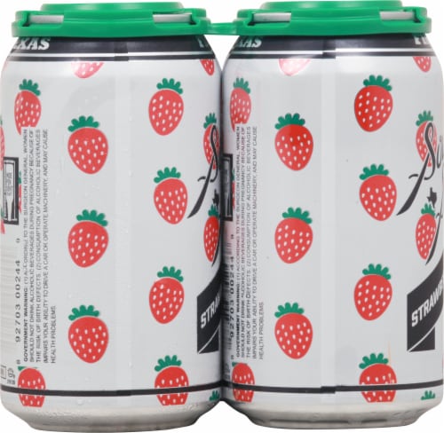 Southern Star Brewing Company® Strawberry Blonde Ale Cans Perspective: left