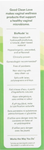 Good Clean Love BioNude Ultra Sensitive Natural Moisturizing Personal Lubricant Perspective: left