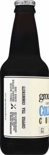 Groundwork Organic Classic Cold Brew Coffee Perspective: left