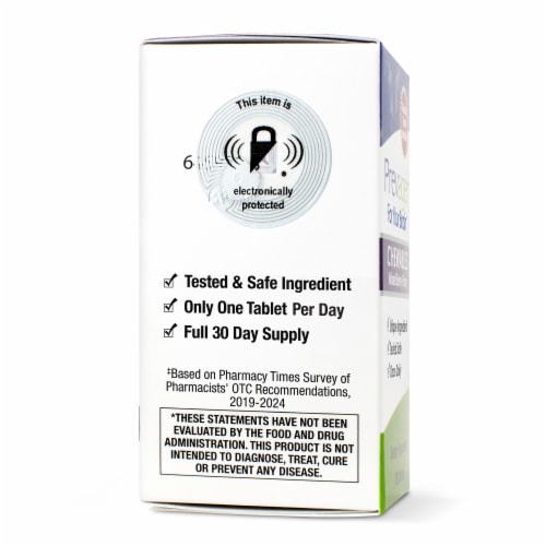 Prevagen® Regular Strength For Your Brain Mixed Berry Chewable Tablets 10mg Apoaequrin Vitamin D Perspective: left