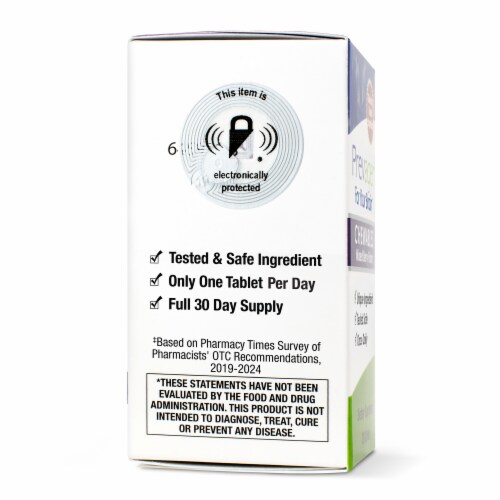 Prevagen® Regular Strength For Your Brain Mixed Berry Chewable Tablets 10mg Apoaequrin Vitamin D Perspective: left