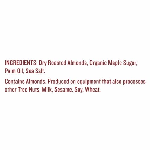 Justin's Maple Almond Butter Squeeze Pack 1.15 oz Perspective: left