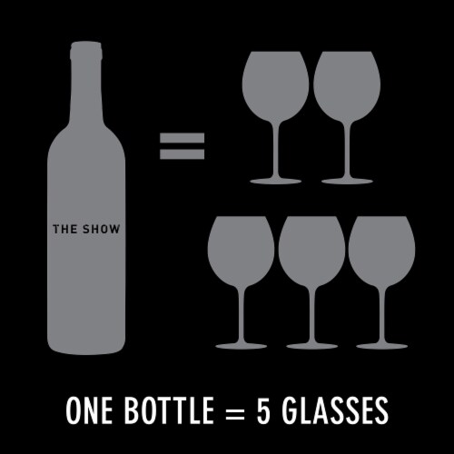 The Show Cabernet Sauvignon California Red Wine Perspective: left