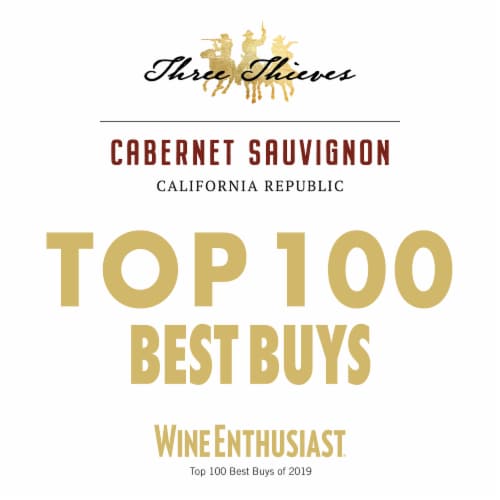 Three Thieves Cabernet Sauvignon Red Wine Perspective: left