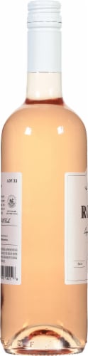 90 + Cellars Lot 33 French Rose Wine Perspective: left