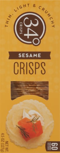 34 Degrees Sesame Crisps Perspective: left