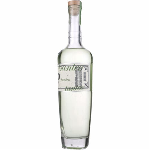 Tanteo Tequila Chili Pepper Blanco Jalapeno Perspective: left