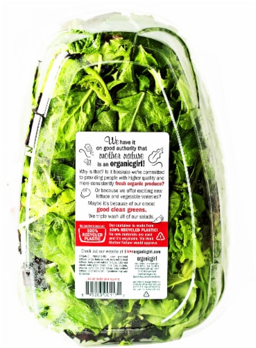 organicgirl Baby Spring Mix Family Size Perspective: left