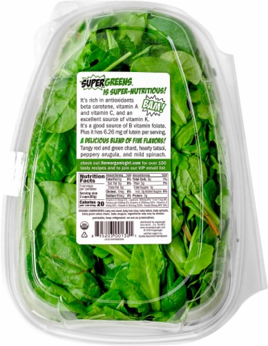 organicgirl Supergreens Family Size Perspective: left