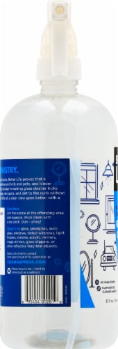 Better Life Unscented Natural Based Streak Free Glass Cleaner Spray, 32 Ounces Perspective: left