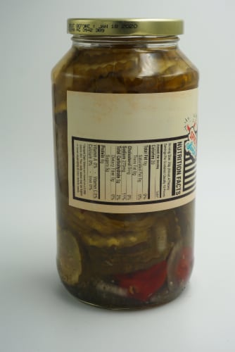 McClure's® Sweet & Spicy Pickle Chips Perspective: left