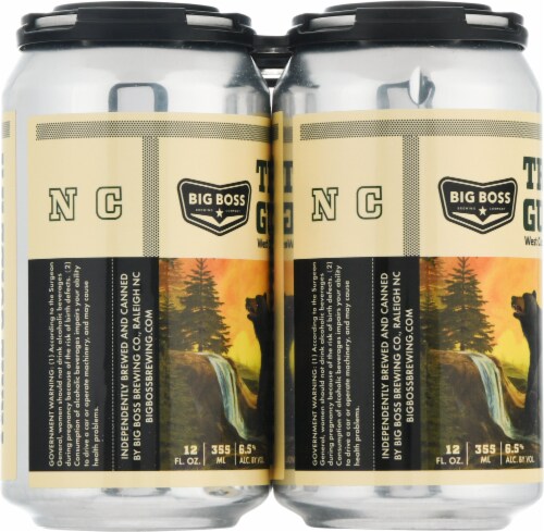 Big Boss Brewing Company West Coast Style Trail Guide IPA Perspective: left