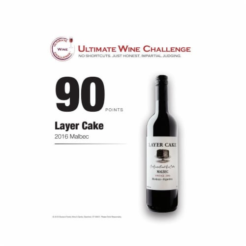 Layer Cake Malbec Argentina Red Wine Perspective: left