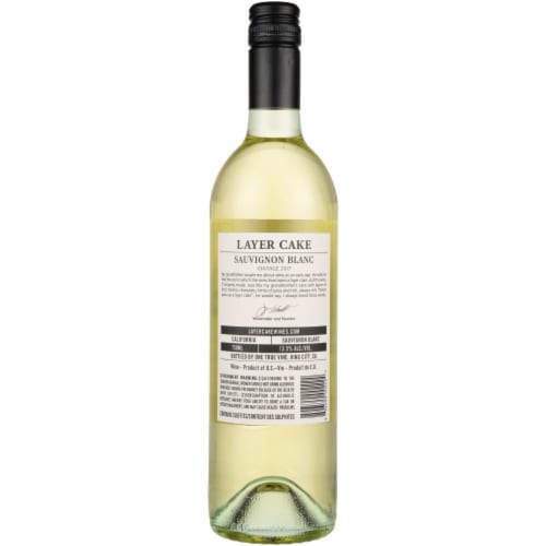 Layer Cake Sauvignon Blanc California White Wine Perspective: left