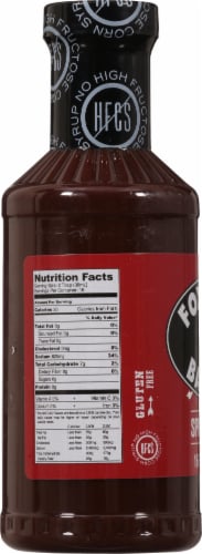 Fox Bros Spicy BBQ Sauce Perspective: left