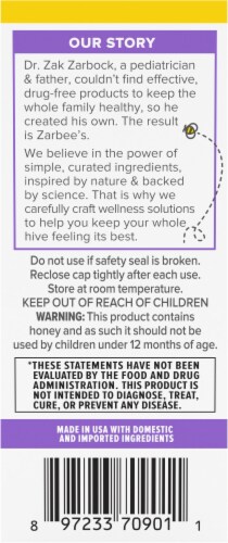 Zarbee's Immune Cough Syrup Perspective: left