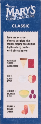 Mary's Gone Crackers™ Super Seed Gluten Free Crackers Perspective: left