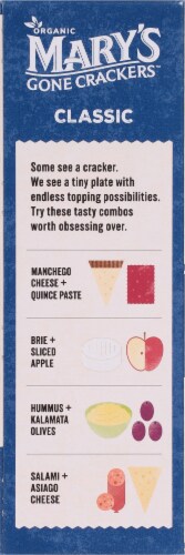 Mary's Gone Crackers™ Super Seed Gluten Free Crackers Perspective: left