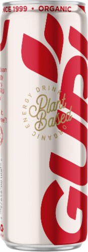 Guru® Lite Organic Energy Drink Can Perspective: left