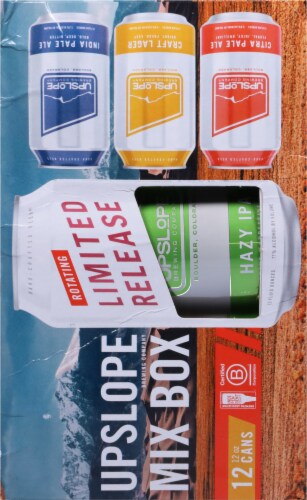 Upslope Brewing Co. Mix Box Beer Variety Pack Perspective: left