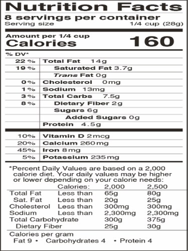 McCabe's  Granola Paleo Friendly Gluten Free   Choco Neanderthal Nuggets Perspective: left