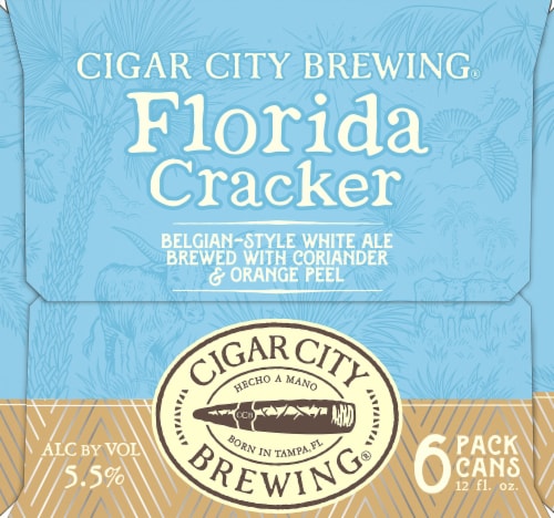 Cigar City Brewing Florida Cracker Belgian-Style White Ale Perspective: left