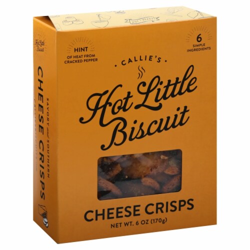 Callie's Hot Little Biscuit Cheese Crisp Perspective: left