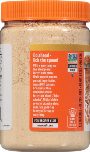 BetterBody Foods PBfit™ Peanut Butter Powder Perspective: left