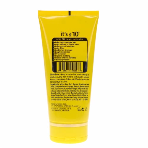 It's A 10® Five Minute Hair Repair For Blondes® Perspective: left