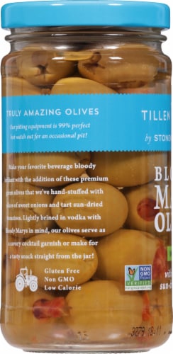 Tillen Farms® Gluten-Free Bloody Mary Olives Perspective: left