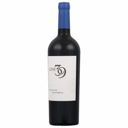 Line 39 California Red Blend 750 ml Perspective: left